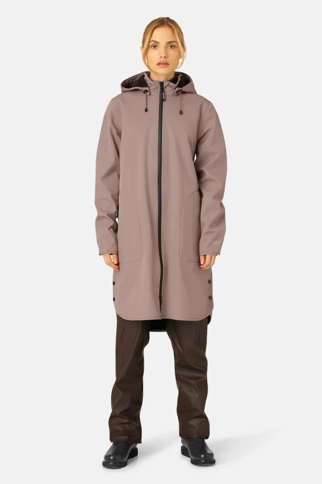 Women Ilse Jacobsen Raincoats Raincoat 8211 Old Lavender