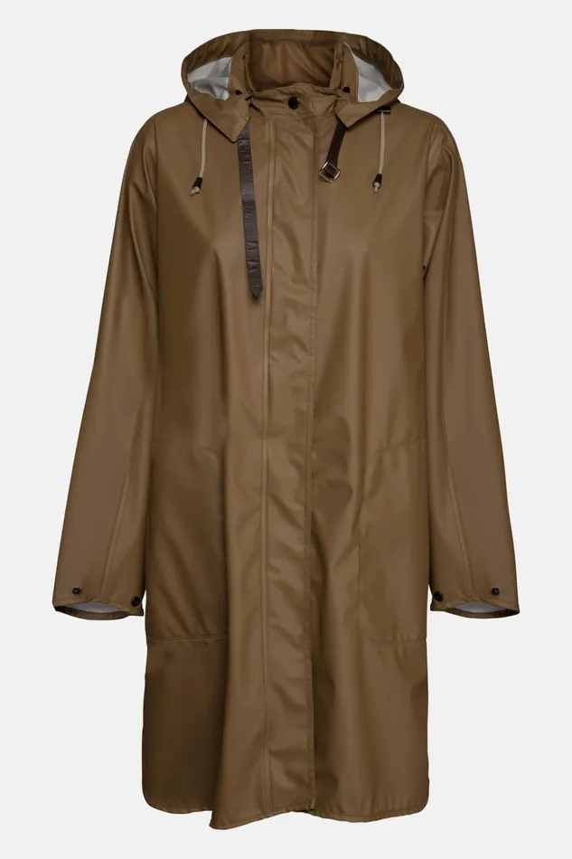 Women Ilse Jacobsen Raincoats Raincoat 8211 Otter