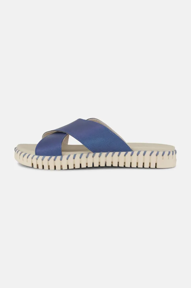 Women Ilse Jacobsen Sandals Sandals 8211 Blue Web Women Ilse Jacobsen Sandals Sandals 8211 Blue Web