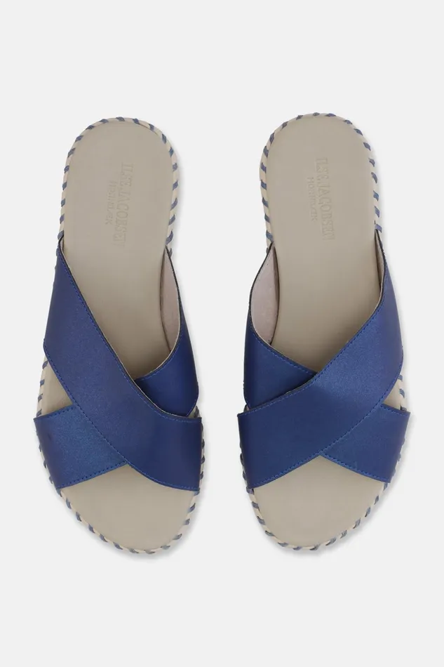 Women Ilse Jacobsen Sandals Sandals 8211 Blue Web Women Ilse Jacobsen Sandals Sandals 8211 Blue Web