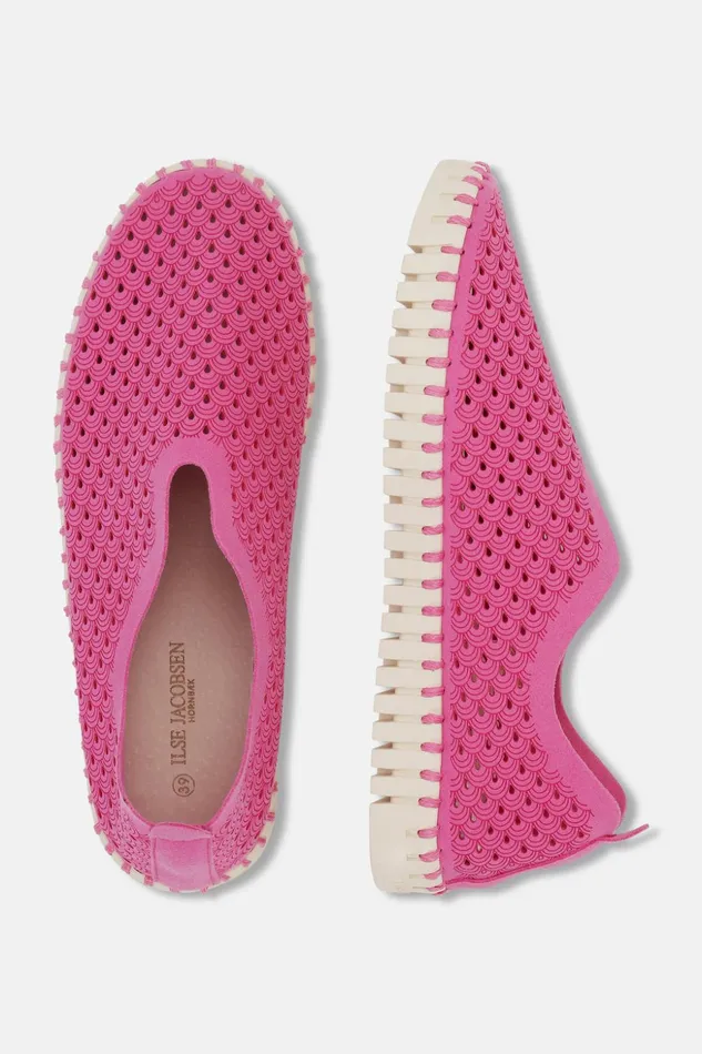 Women Ilse Jacobsen Tulip Flats Tulip SlipIn 8211 Rose Violet Women Ilse Jacobsen Tulip Flats Tulip SlipIn 8211 Rose Violet