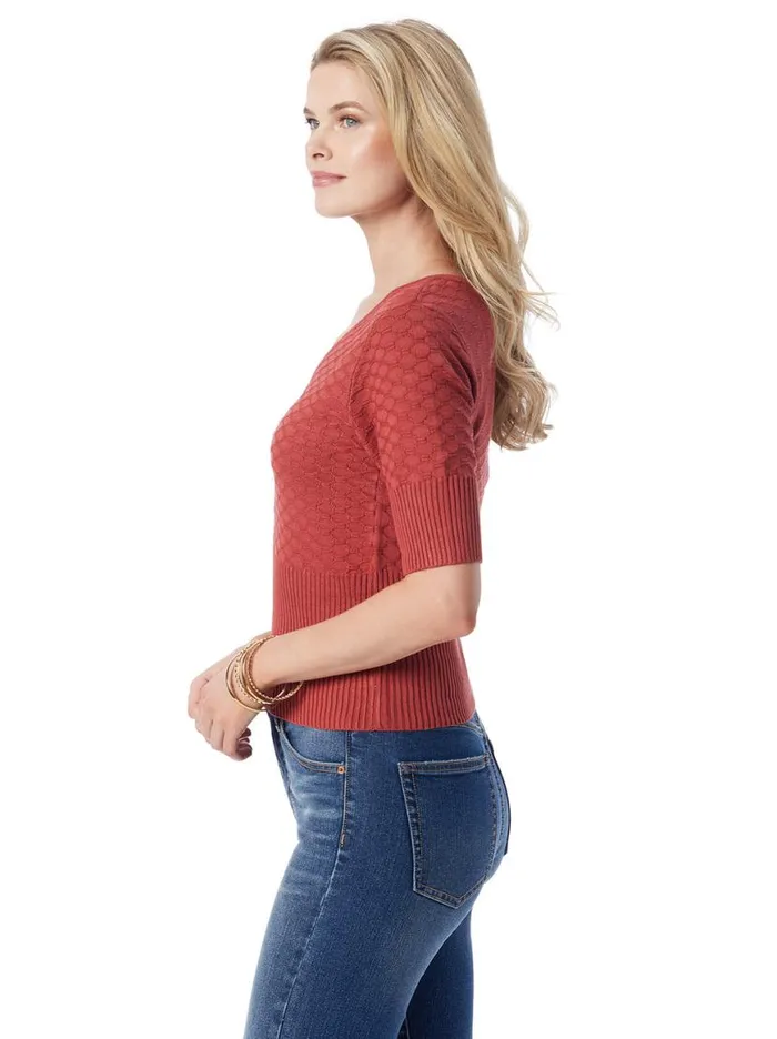 Women Imani Top In Chili Oil Jessica Simpson Tops and Tees