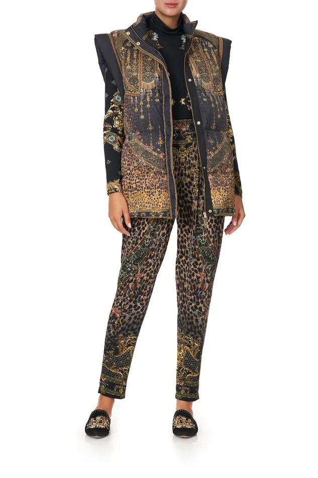 Women Jackets Camilla Oversized Puffer Gilet Abingdon Palace