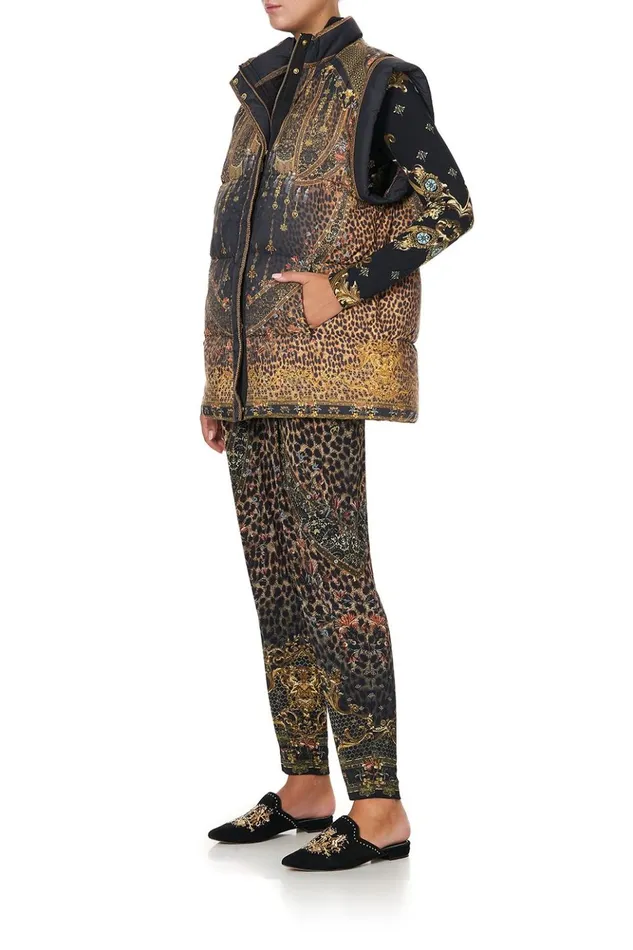 Women Jackets Camilla Oversized Puffer Gilet Abingdon Palace