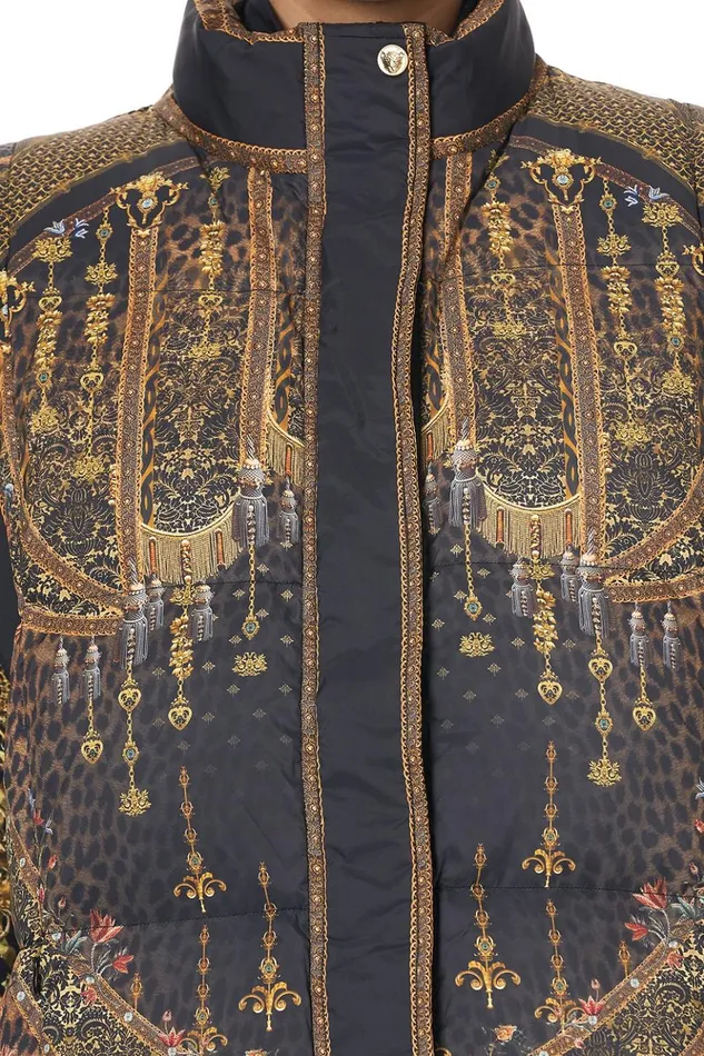 Women Jackets Camilla Oversized Puffer Gilet Abingdon Palace