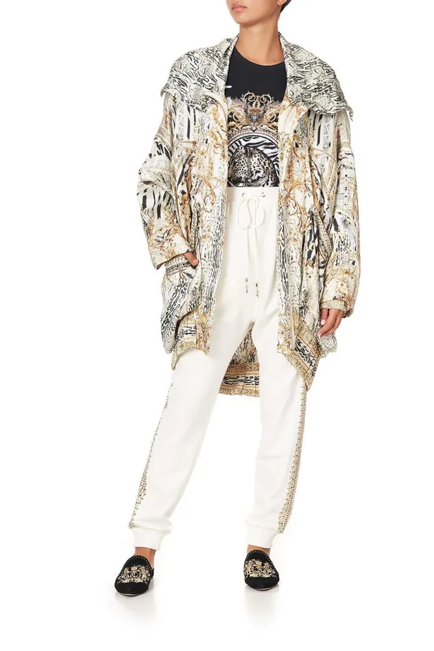 Women Jackets Camilla Parka Jacket With Rib Gates Of Glory