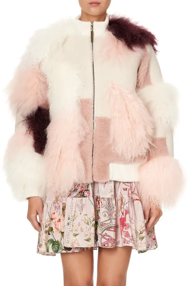 Women Jackets Camilla Patchwork Bomber Istenanya