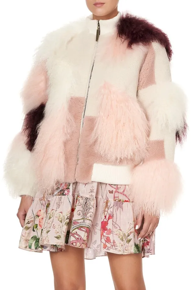 Women Jackets Camilla Patchwork Bomber Istenanya