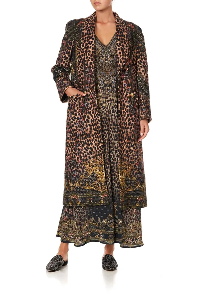 Women Jackets Camilla Rounded Collar Coat Abingdon Palace