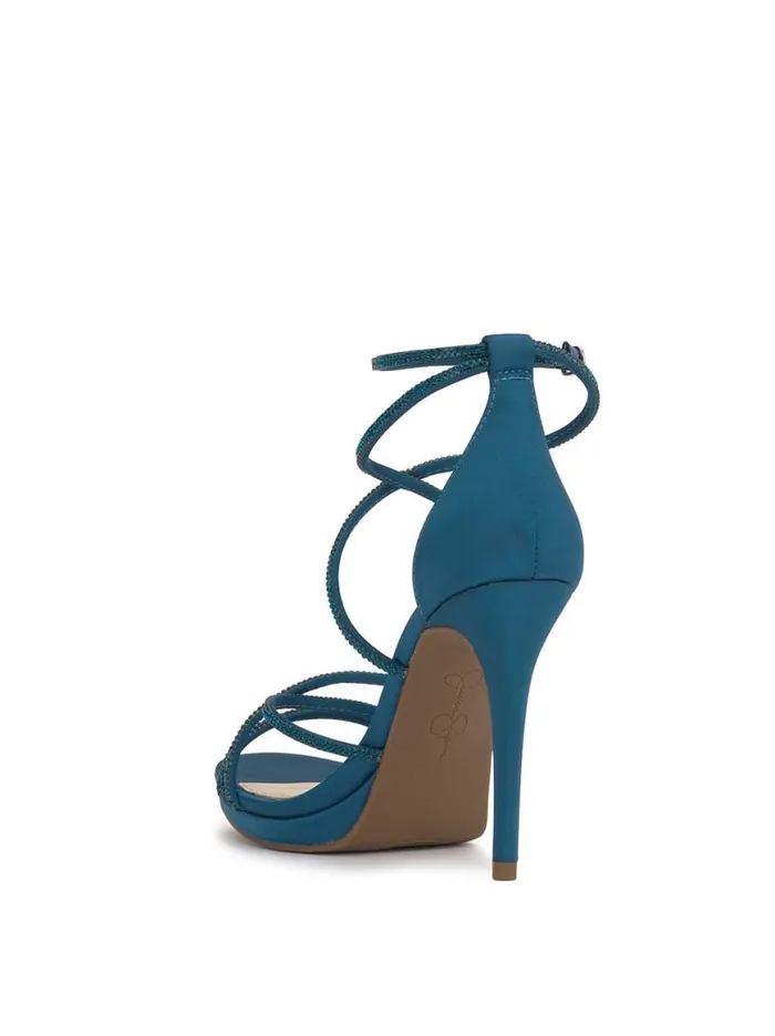 Women Jaeya High Heel In Teal Jessica Simpson Platforms