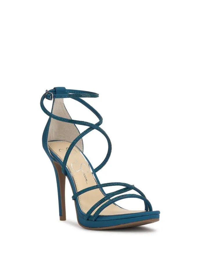 Women Jaeya High Heel In Teal Jessica Simpson Platforms