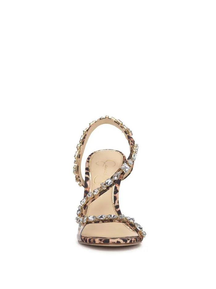 Women Jaycin High Heel In Leopard Jessica Simpson Sandals