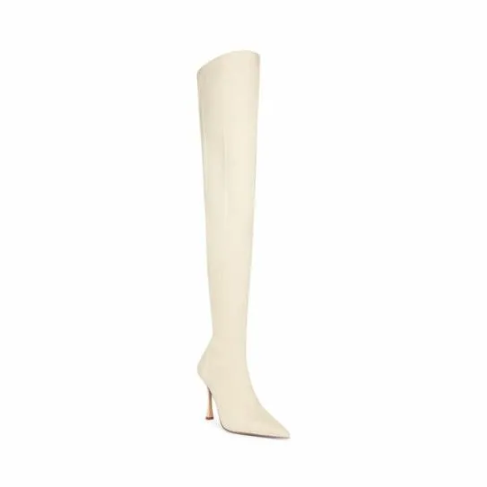 Women JAZLYN WHITEDENIM Whitedenim Steve Madden Boots and Booties Women JAZLYN WHITEDENIM Whitedenim Steve Madden Boots and Booties