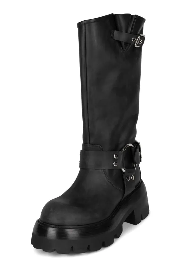 Women Jeffrey Campbell Knee High GasPedal