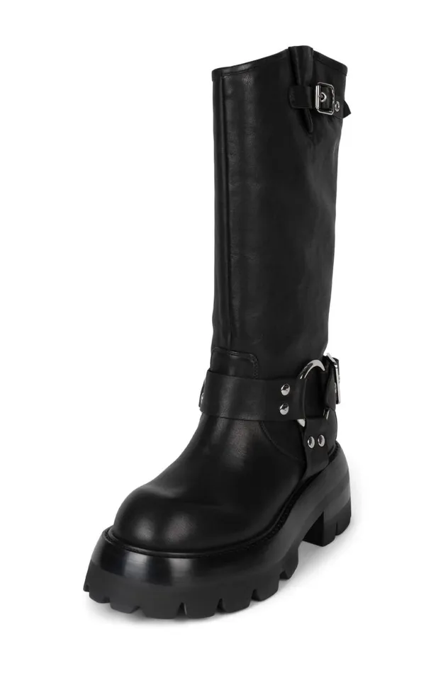 Women Jeffrey Campbell Knee High GasPedal