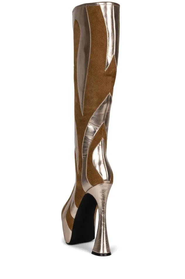 Women Jeffrey Campbell Knee High Untamed