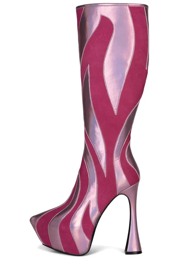 Women Jeffrey Campbell Knee High Untamed