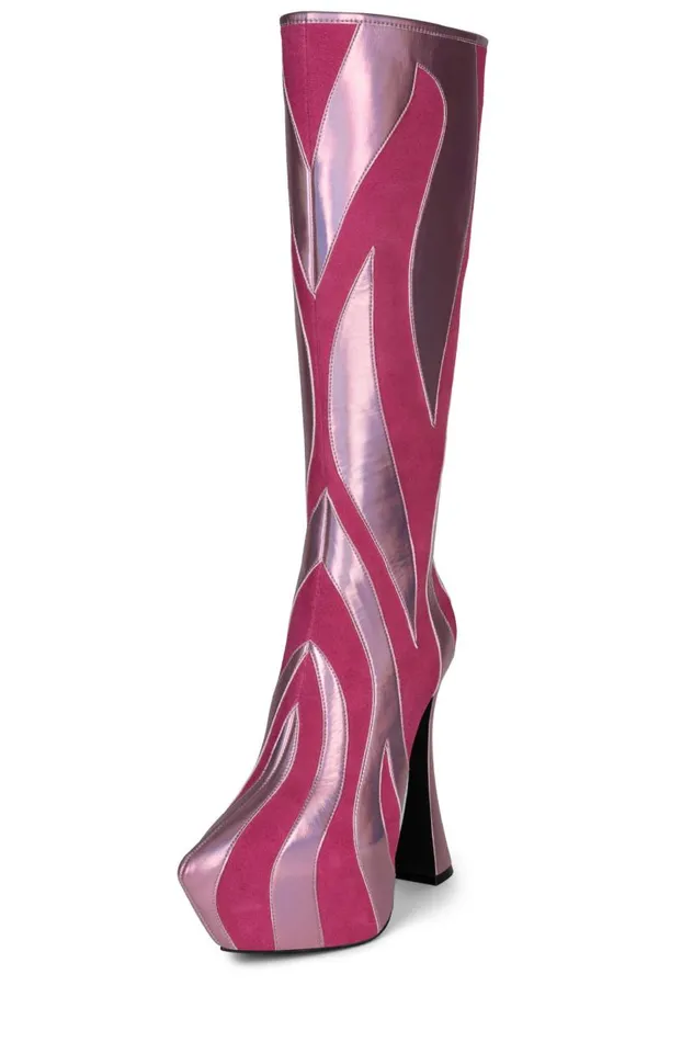 Women Jeffrey Campbell Knee High Untamed