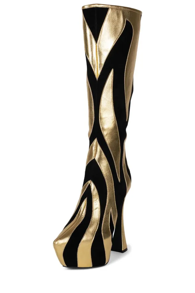 Women Jeffrey Campbell Knee High Untamed