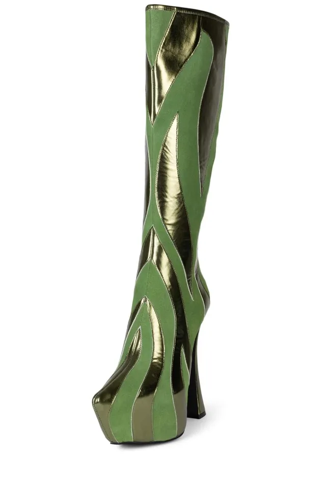 Women Jeffrey Campbell Knee High Untamed