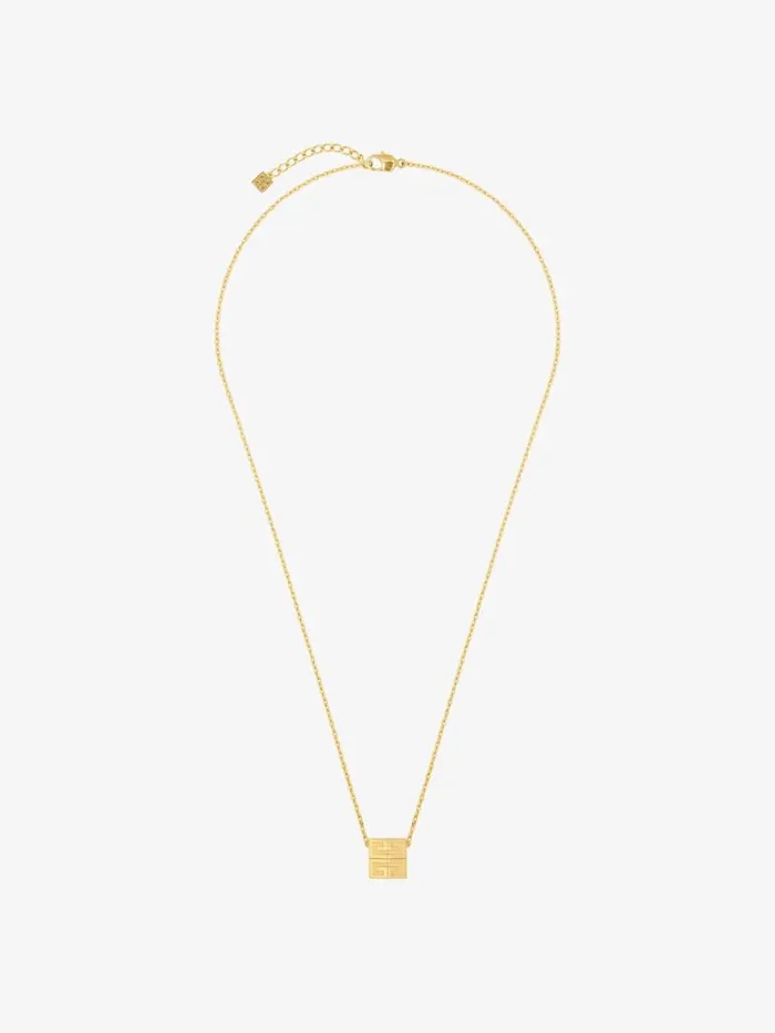 Women Jewelry Givenchy 4G Necklace In Metal Golden Yellow