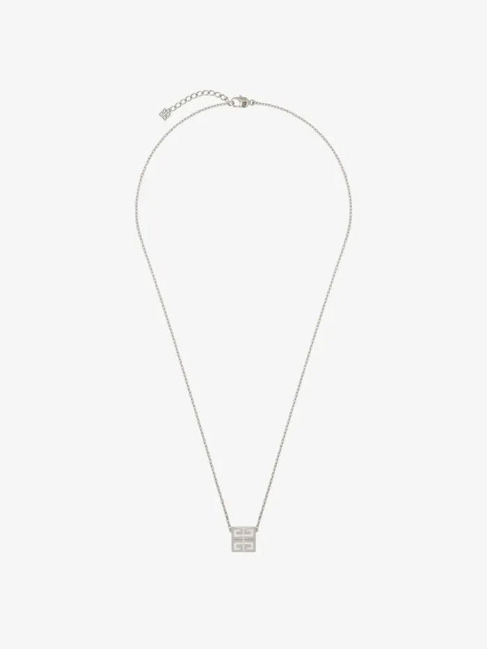 Women Jewelry Givenchy 4G Necklace In Metal Silvery