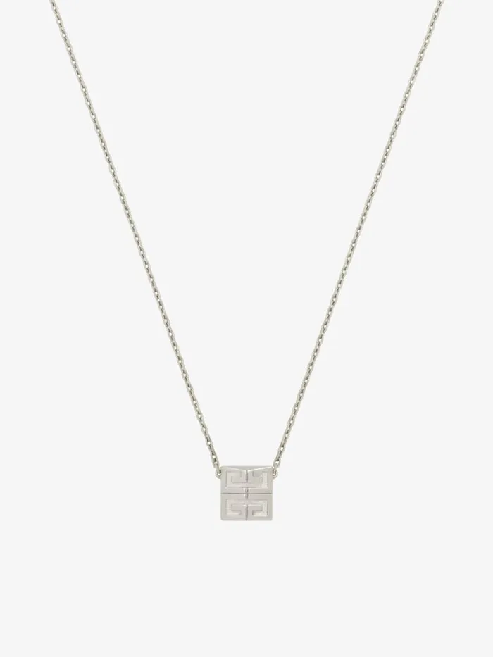 Women Jewelry Givenchy 4G Necklace In Metal Silvery