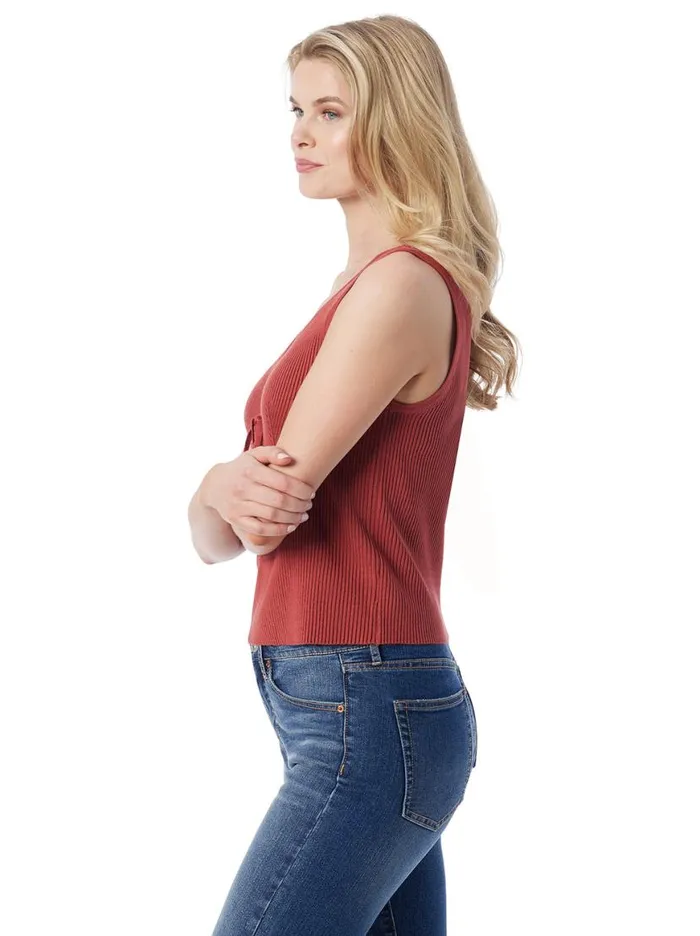 Women Johanna Lace Up Tank In Chili Oil Jessica Simpson Tops and Tees