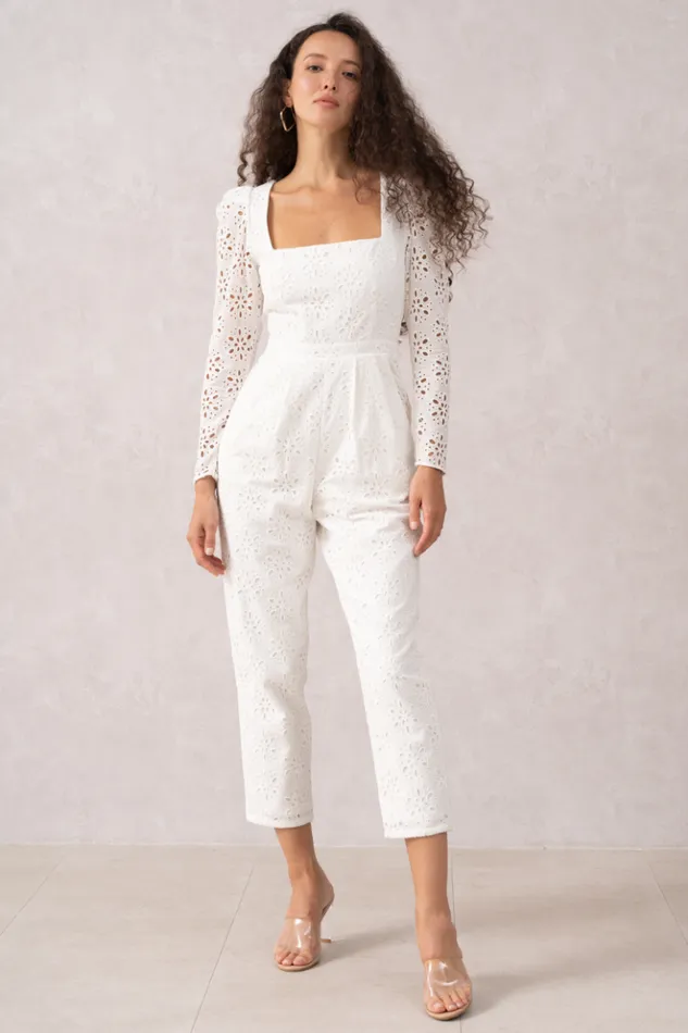 Women Jumpsuits and Rompers YUMI KIM SHAUNA MONTEREY JUMPSUIT Monterey Cotton Eyelet