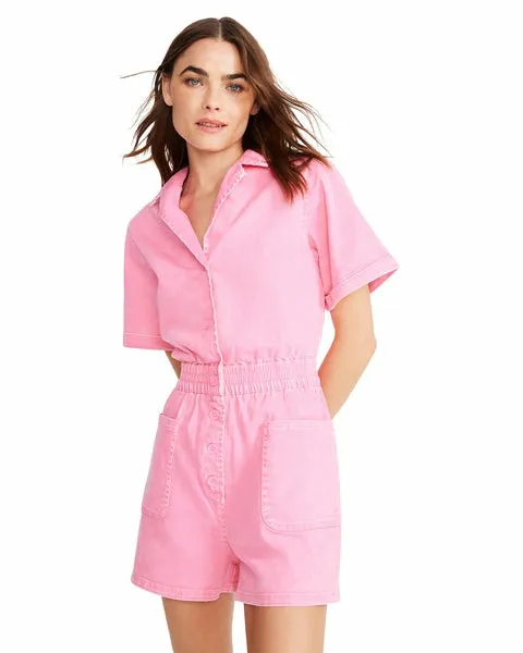 Women KAELEIGH ROMPER HOT PINK Hot Pink Steve Madden Dresses Women KAELEIGH ROMPER HOT PINK Hot Pink Steve Madden Dresses