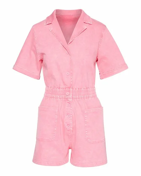 Women KAELEIGH ROMPER HOT PINK Hot Pink Steve Madden Dresses Women KAELEIGH ROMPER HOT PINK Hot Pink Steve Madden Dresses