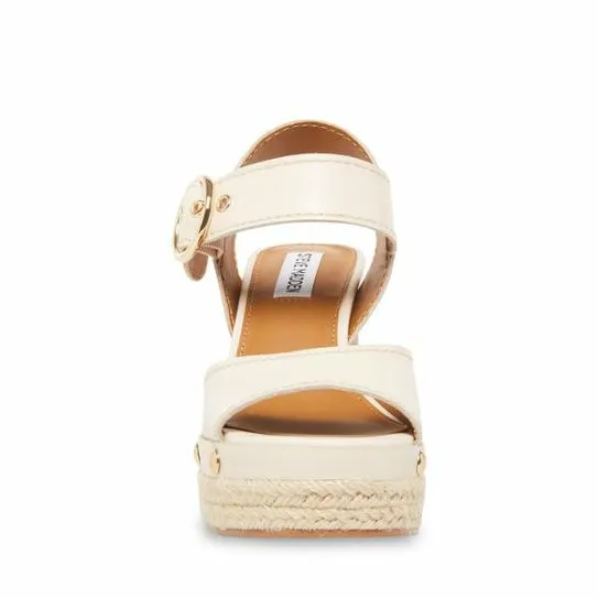 Women KAMILLE BONE LEATHER Bone Leather Steve Madden Heels Women KAMILLE BONE LEATHER Bone Leather Steve Madden Heels
