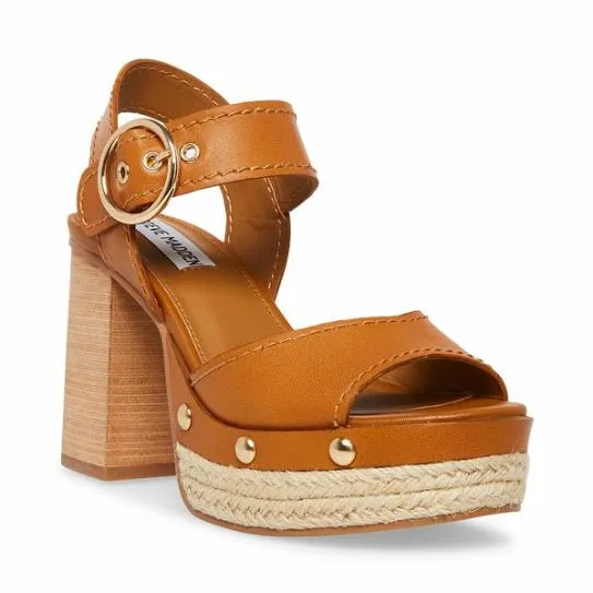 Women KAMILLE TAN LEATHER Tan Leather Steve Madden Heels Women KAMILLE TAN LEATHER Tan Leather Steve Madden Heels