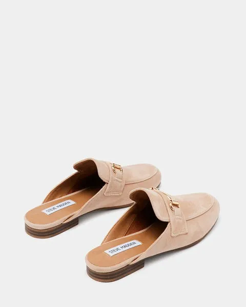 Women KANDI CAMEL SUEDE Camel Suede Steve Madden Loafers and Flats
