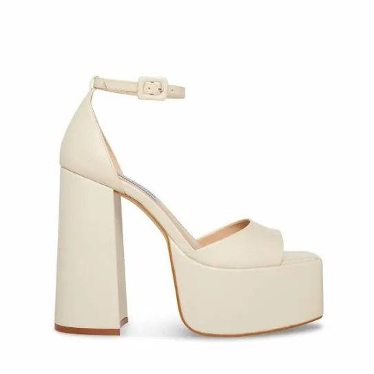 Women KASSIANI BONE LEATHER Bone Leather Steve Madden Heels
