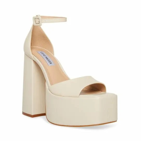 Women KASSIANI BONE LEATHER Bone Leather Steve Madden Heels