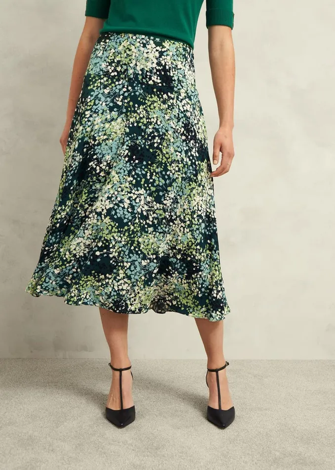 Women Kiara Skirt Green Multi Hobbs Skirts