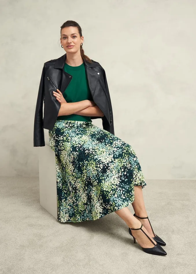 Women Kiara Skirt Green Multi Hobbs Skirts