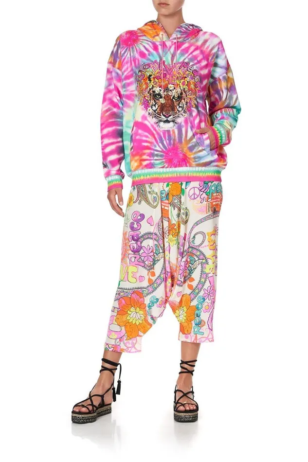 Women Knitwear Camilla Hoodie With Side Pockets Let The Sun Shine