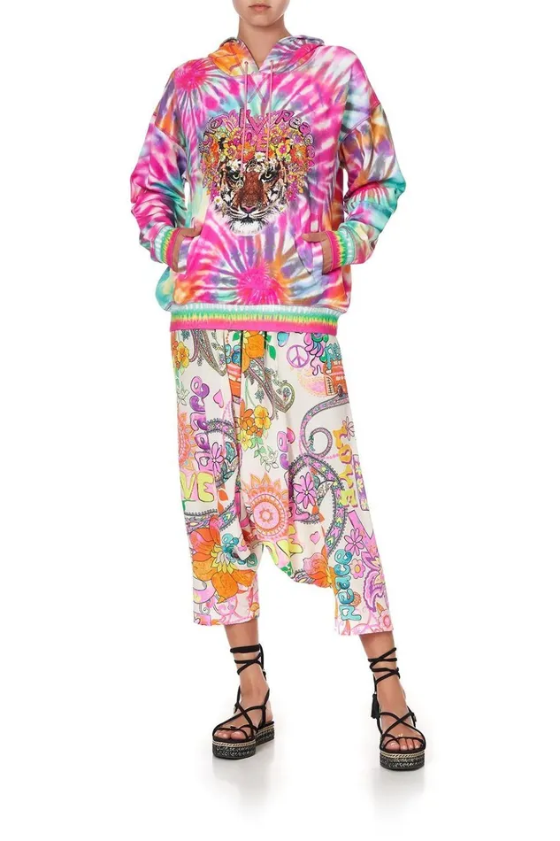 Women Knitwear Camilla Hoodie With Side Pockets Let The Sun Shine