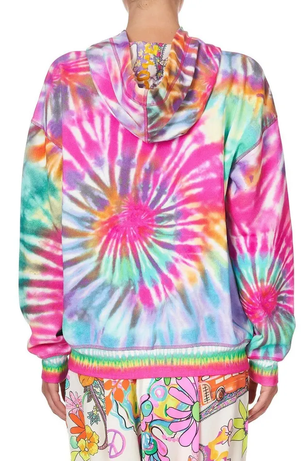 Women Knitwear Camilla Hoodie With Side Pockets Let The Sun Shine