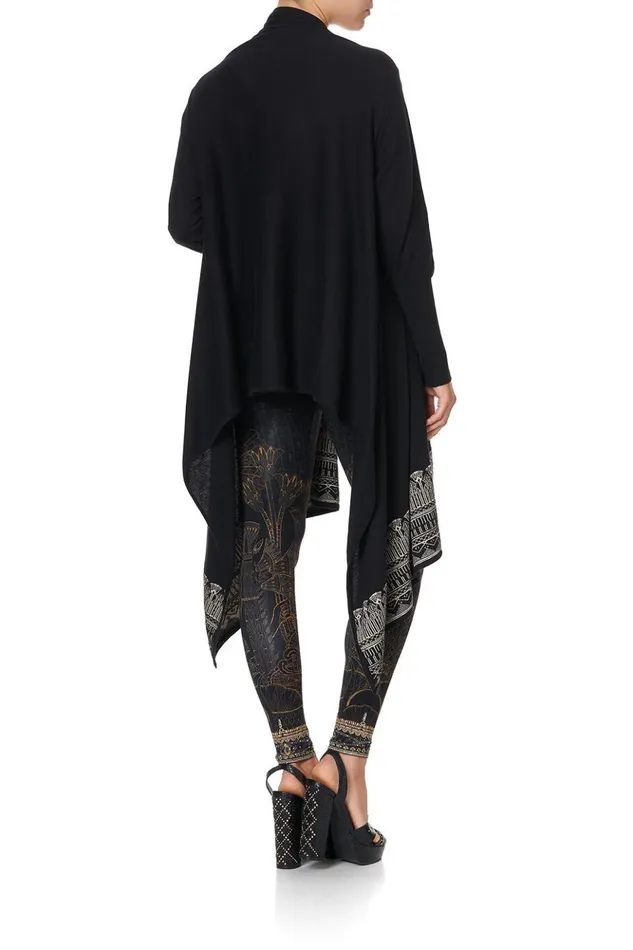 Women Knitwear Camilla Shaped Hem Cardigan With Fitted Sleeve Cobra King