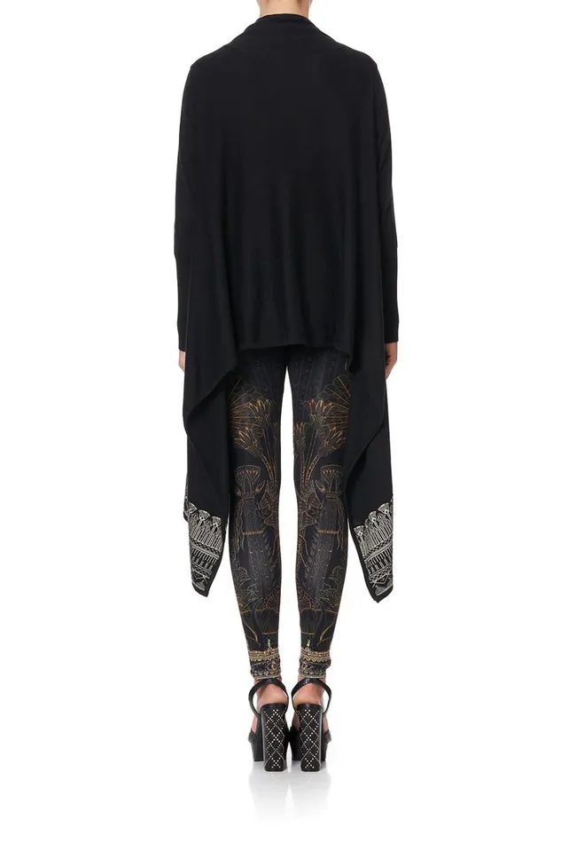Women Knitwear Camilla Shaped Hem Cardigan With Fitted Sleeve Cobra King