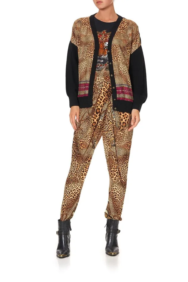 Women Knitwear Camilla Silk Front Cardi Lady Lodge