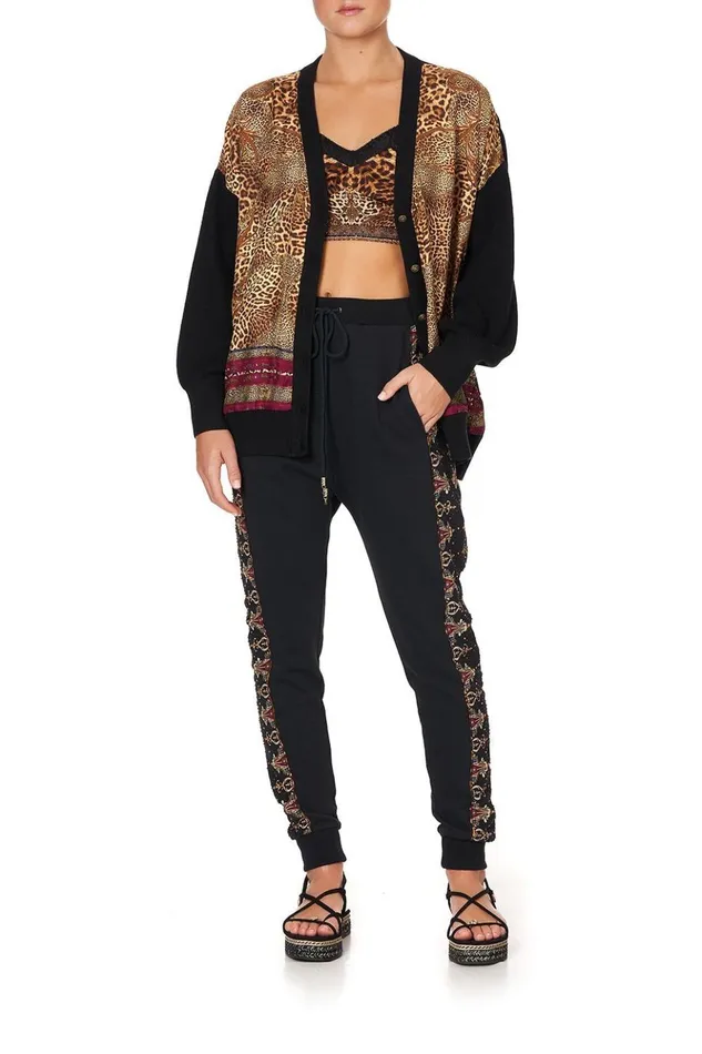 Women Knitwear Camilla Silk Front Cardi Lady Lodge
