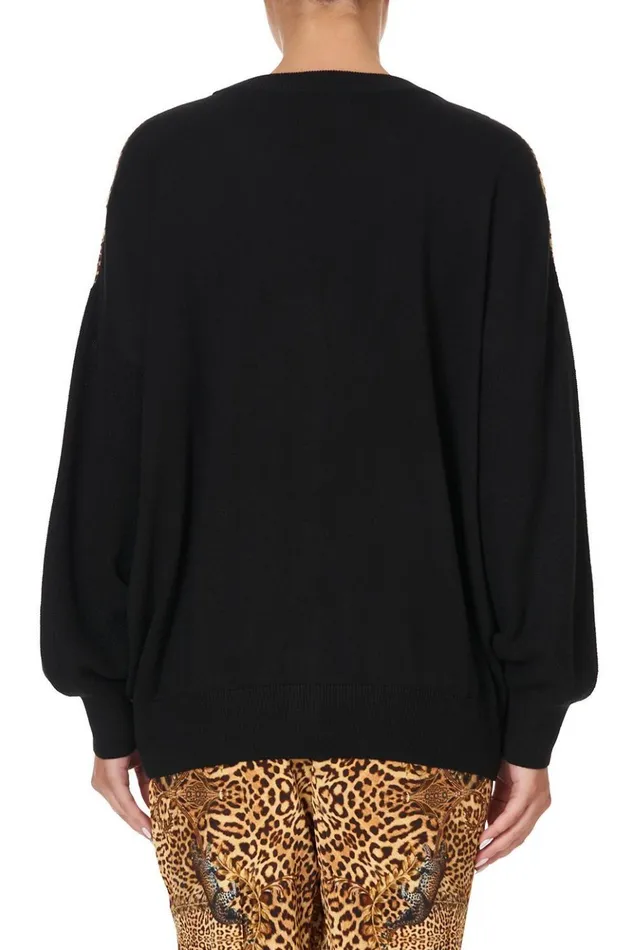 Women Knitwear Camilla Silk Front Cardi Lady Lodge