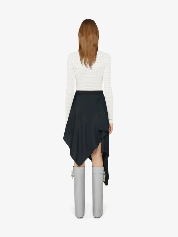 Women Knitwear Givenchy Sweater In 4G Jacquard Off White