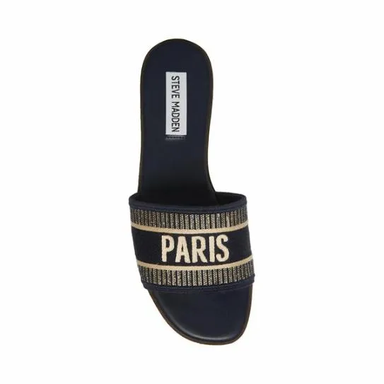 Women KNOX NAVY MULTI Navy Multi Steve Madden Sandals Women KNOX NAVY MULTI Navy Multi Steve Madden Sandals