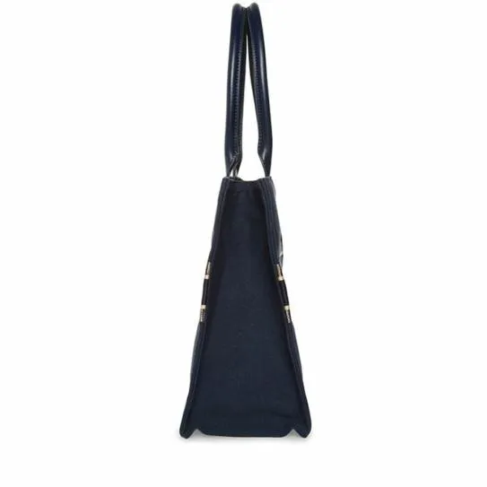 Women KNOX TOTE NAVY MULTI Navy Multi Steve Madden Shoulder Bags Women KNOX TOTE NAVY MULTI Navy Multi Steve Madden Shoulder Bags