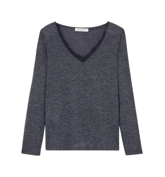 Women Lace Detail Top 8211 Navy Blue Promod Tops Women Lace Detail Top 8211 Navy Blue Promod Tops